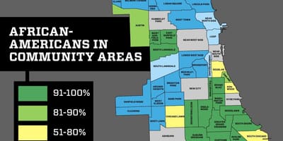 Chicago neighborhood map crime