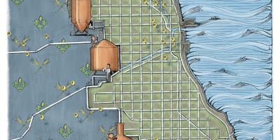 Pivní mapa Chicago