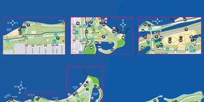 Mapa Chicaga pláže