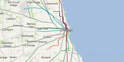 Cta metro mapa