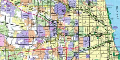 Mapa interstate 90