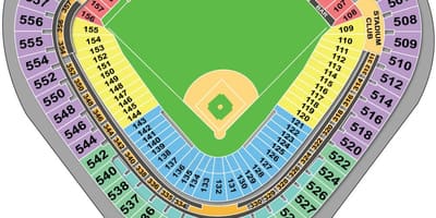Wrigley sedadla mapě
